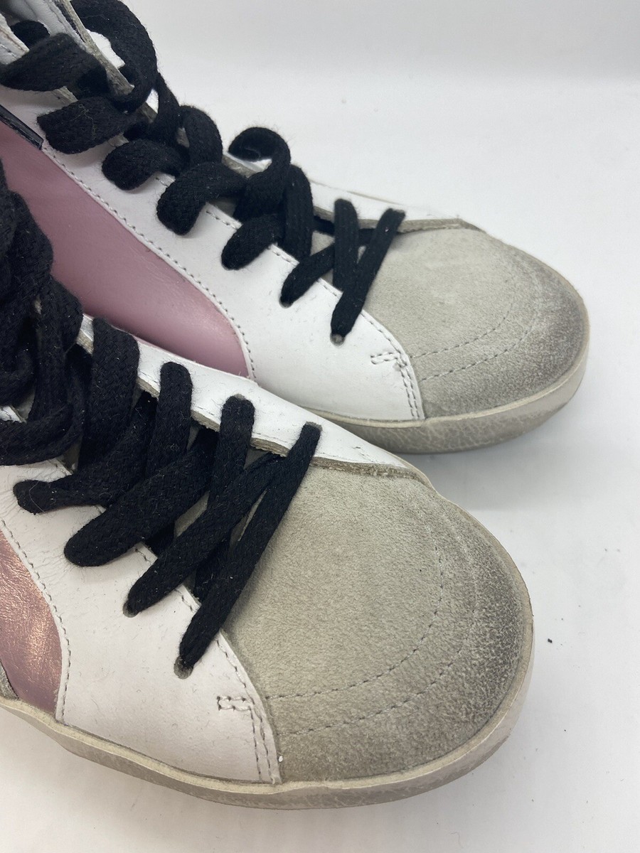 Authentic Golden Goose Slide Sneakers in Glitter and Pinks Size 34
