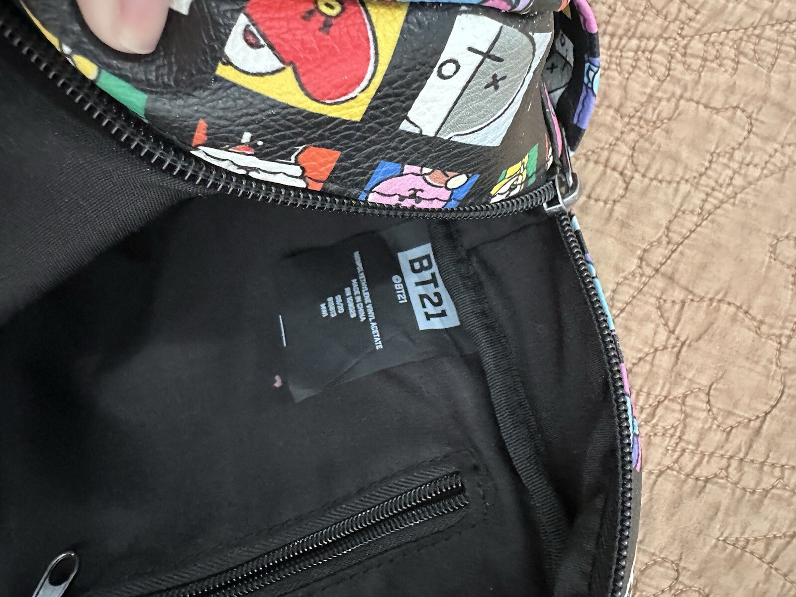 BT21 Grid Characters Mini Backpack - image 5