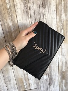 ysl wallet on chain black hardware
