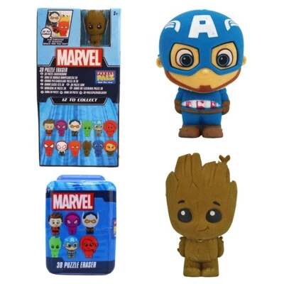 BEMIRO Marvel Figuren klein Radiergummi mit Geruch - ca. 6 cm Kinder Schulbedarf
