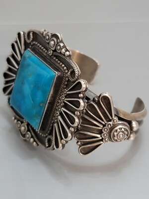 Incredibly Thick Vintage Navajo Sterling Native American Jewelry Silver 88 Grams Bracelet Incredibly Thick Vintage Navajo Sterling Native American Jewelry Silver 88 Grams Bracelet