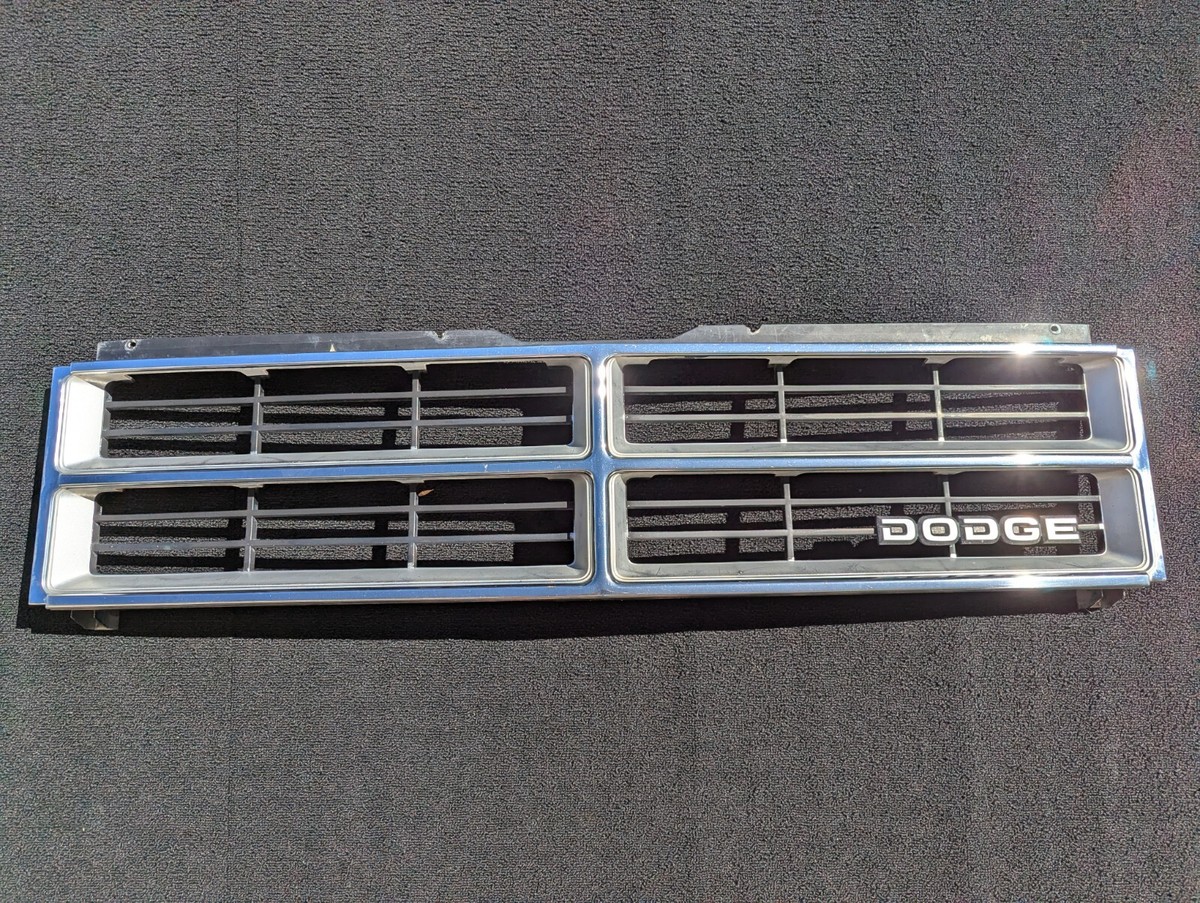 1987 - 1990 Dodge Dakota Front Grille with Dodge Emblem - FREE