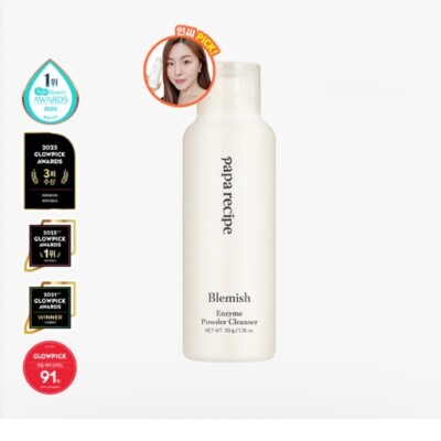 [Papa Rezept] Unreinheiten Enzympulver Reiniger 50g weiches Peeling Gesichtsw...