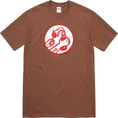 Tee shirt Supreme Molotov noir marron marine S/S 18