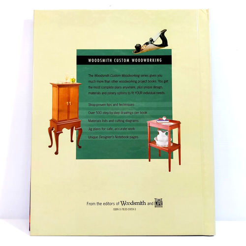 Woodsmith Custom Woodworking Traditional Furniture Time Life Spiral Book 1st Ed - Foto 2 di 10