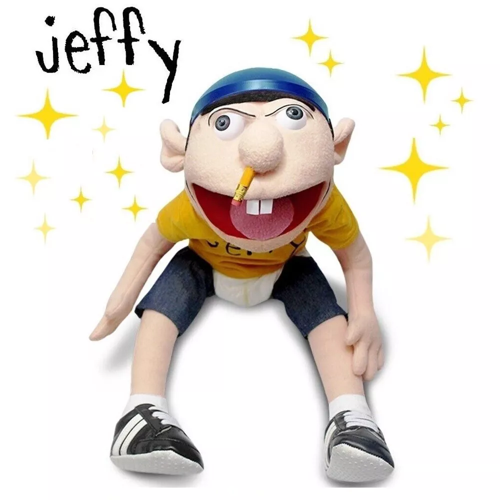Jeffy hand store puppets cheap