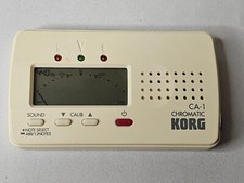 KORG Solo Tuner Chromatic CA-1 Instrument Tuner input or built-in mic TESTED MIC