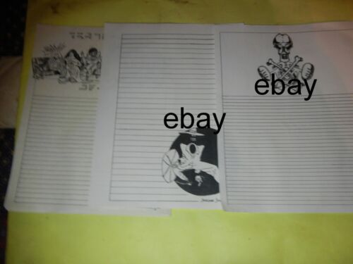 VINTAGE EARLY 1980'S GRATEFUL DEAD THE OTHER ONES PAPER LOT UNUSED - Picture 2 of 4