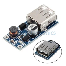 2PCS PFM Control DC-DC USB 0.9V-5V to 5V dc Boost Step-up Power Supply Module