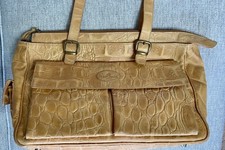 Tangaroa Venezia Terrida AUTHENTIC VINTAGE Leather Travel Bag Made In Italy