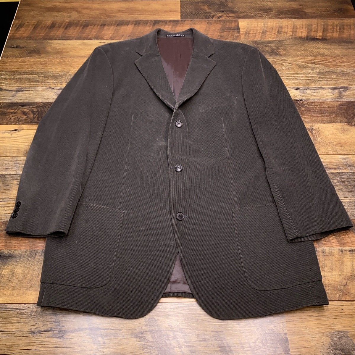 HUGO BOSS / コットン カバーオール Hugo Boss Venus Corduroy Sport Coat Mens 46R Green | eBay