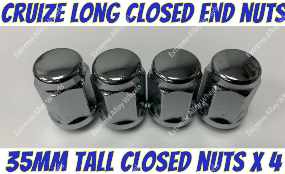 Alloy Wheel Nuts 35mm Tall x 4 M12x1.5 Daihatsu Fourtrak Gran Move Terios Yrv - Image 1 of 1