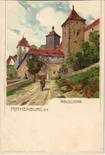 CPA AK Rothenburg Kobolzellertor GERMANY (1077315)