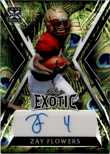 2022 Leaf Exotic Zay Flowers #BA-ZF1