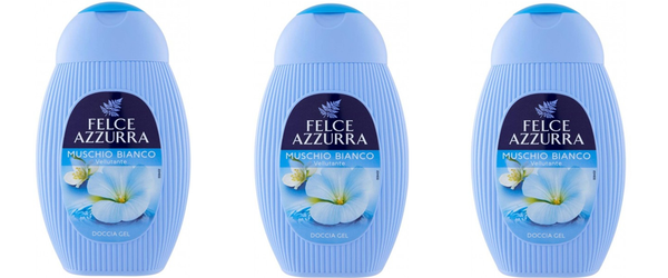 Felce Azzurra Paglieri 3X 250Ml Duschgel Muschio Bianco (White Musk)-image