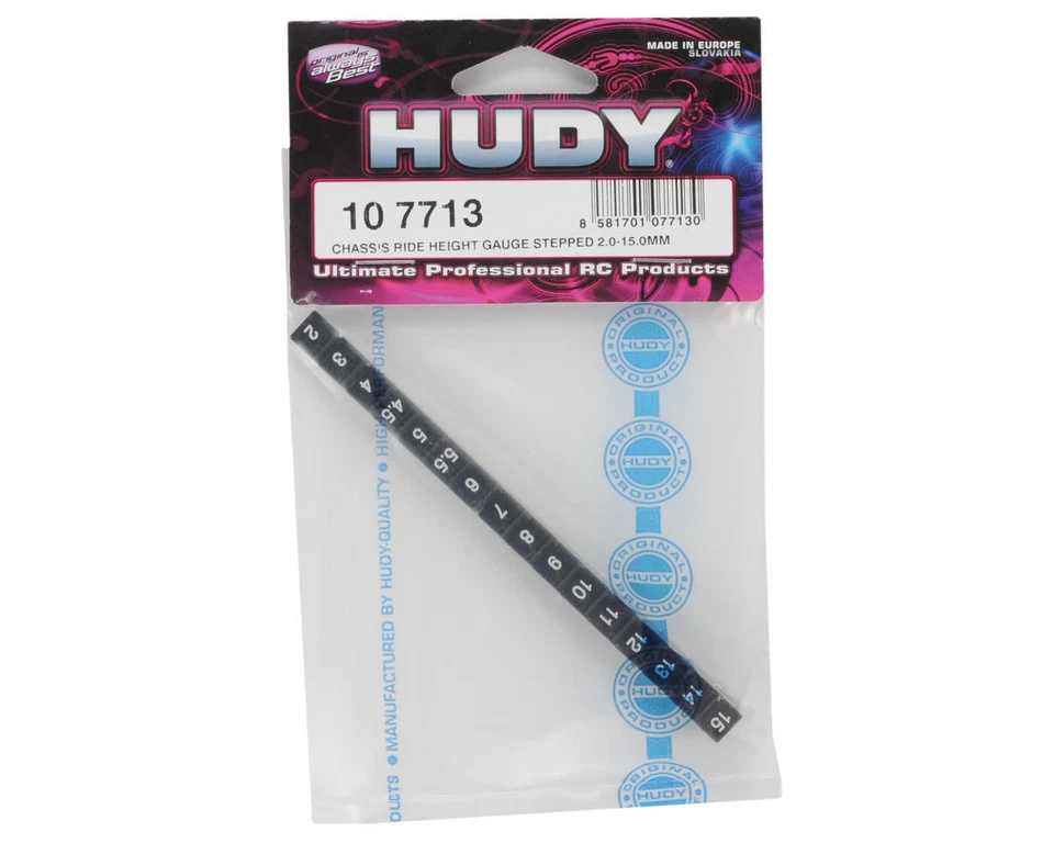 Hudy Chassis Ride Height Gauge (2 ~ 15mm) [HUD107713] - Image 2 of 2