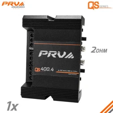 PRV Audio QS400.4 2Ohm Compact 4 Channel Digital Class D Full Range Car Amp 400W