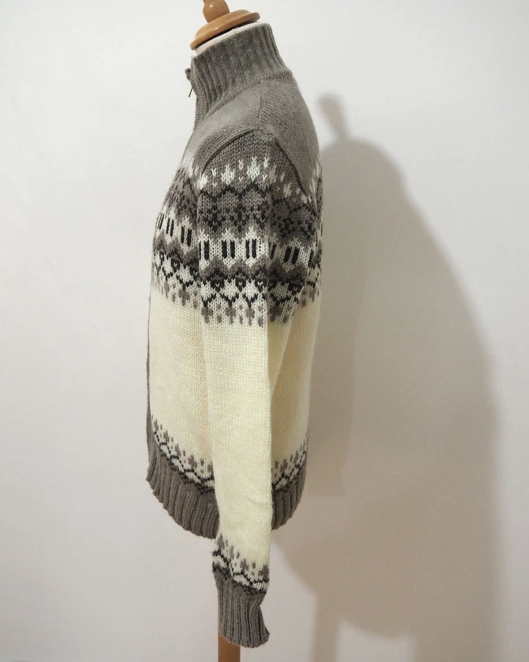 Herren Strickjacke Grösse M Norweger Style I987 - Bild 2 von 3
