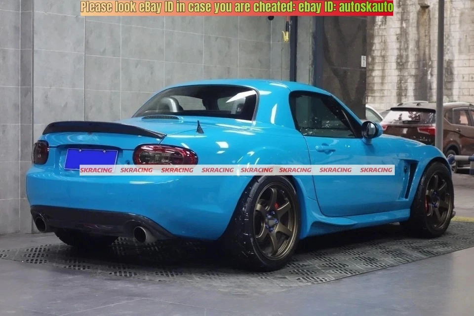 Alerón trasero de fibra de carbono para maletero para Mazda MX5 MX-5 Miata 2006-15 Foto 2 de 4