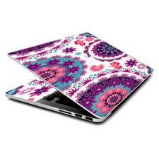 Skin Wrap for MacBook Pro 15 inch Retina Flowers Paisley Butterfly Mandala