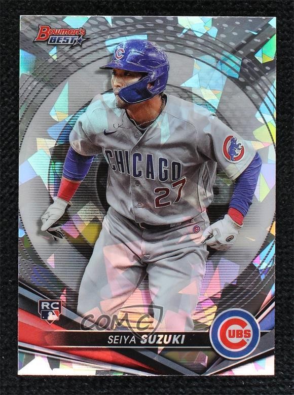 2022 Bowman's Best Atomic Refractor Seiya Suzuki #41 19fs