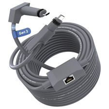 Starlink Gen 2 Cable with Ethernet Adapter 50 FT, CMX CMR Rated 26AWG Starlink R
