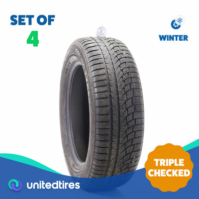 Set of (4) Used 225/60R18 Nokian WR G4 100W - 5.5-7.5/32 (18AAA)