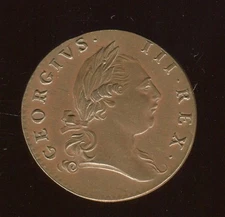 1773 Virginia 1/2 Penny | Choice Brilliant Uncirculated BN  | Colonial Coin US