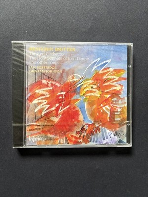 Benjamin Britten The Red Cockatoo CD Holy Sonnets of John Donne 1995 BRAND NEW!