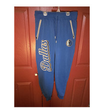 Ultra Game NBA Dallas Mavericks Blue Sweatpants Pants Size M Officially Licensed