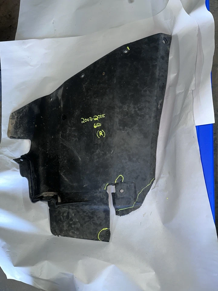 NUEVO OEM HONDA RINCON 650 680 GUARDABARROS DELANTERO DERECHO GUARDABARROS LATERAL GUARDABARROS EXTENSIÓN ALETA Foto 2 de 4