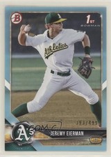 2018 Bowman Draft Sky Blue 393/499 Jeremy Eierman #BD-179 5h0