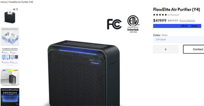 FlowElite Air Purifier (Y4) Retail $419.00