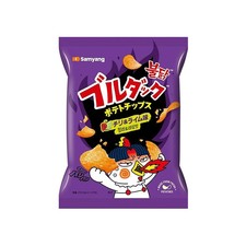 Samyang Buldak Habanero Chilli & Lime Potato Crisps 55g x20 Packs Japan Import