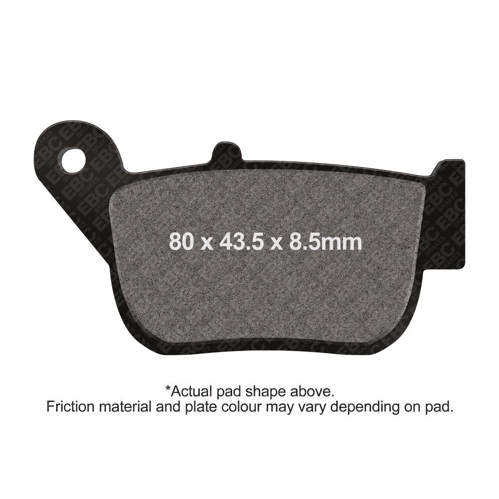 EBC Scooter Organic Brake Pad Set (E327) - SFA678