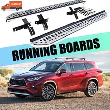 4.17 Running Boards Side Steps For 2020-2026 Toyota Highlander Xu70 Nerf Bar