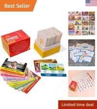 Spanish Vocabulary Flashcards - 720 Words Across 47 Categories for Adults