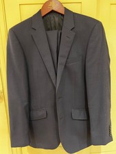 TM Lewin navy blue suit size 36S/30R