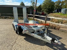 Brian James Digger Plant Trailer 2.8 x 1.3M ( 9.1ft x 4.2ft ) 3500KG with Skids✅