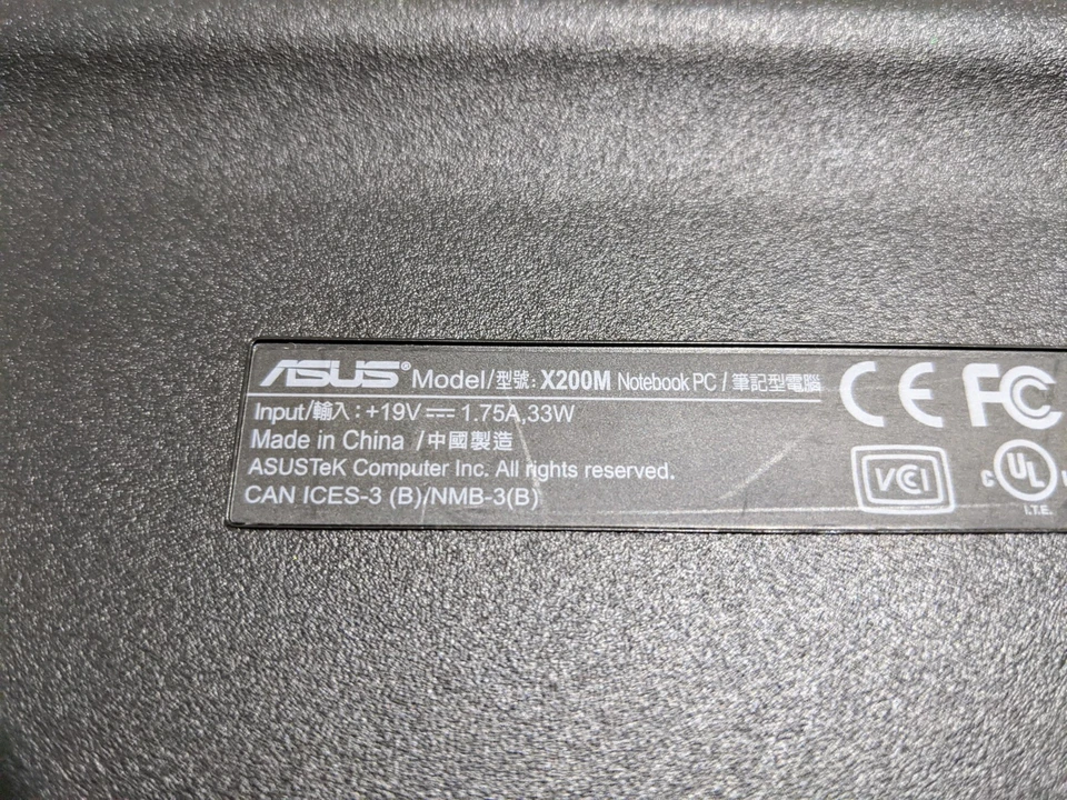 ASUS X200MA Windows 8.1 Touchscreen Laptop 4GB Ram 500GB HDD Intel Celeron - Image 4 of 4