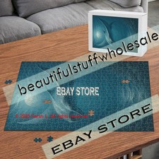 500 piece jigsaw puzzle Whale embossed effect 2D cosmic ocean fantasy marine
