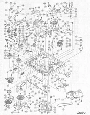 Spare parts for sharp vc-787u vcr by type