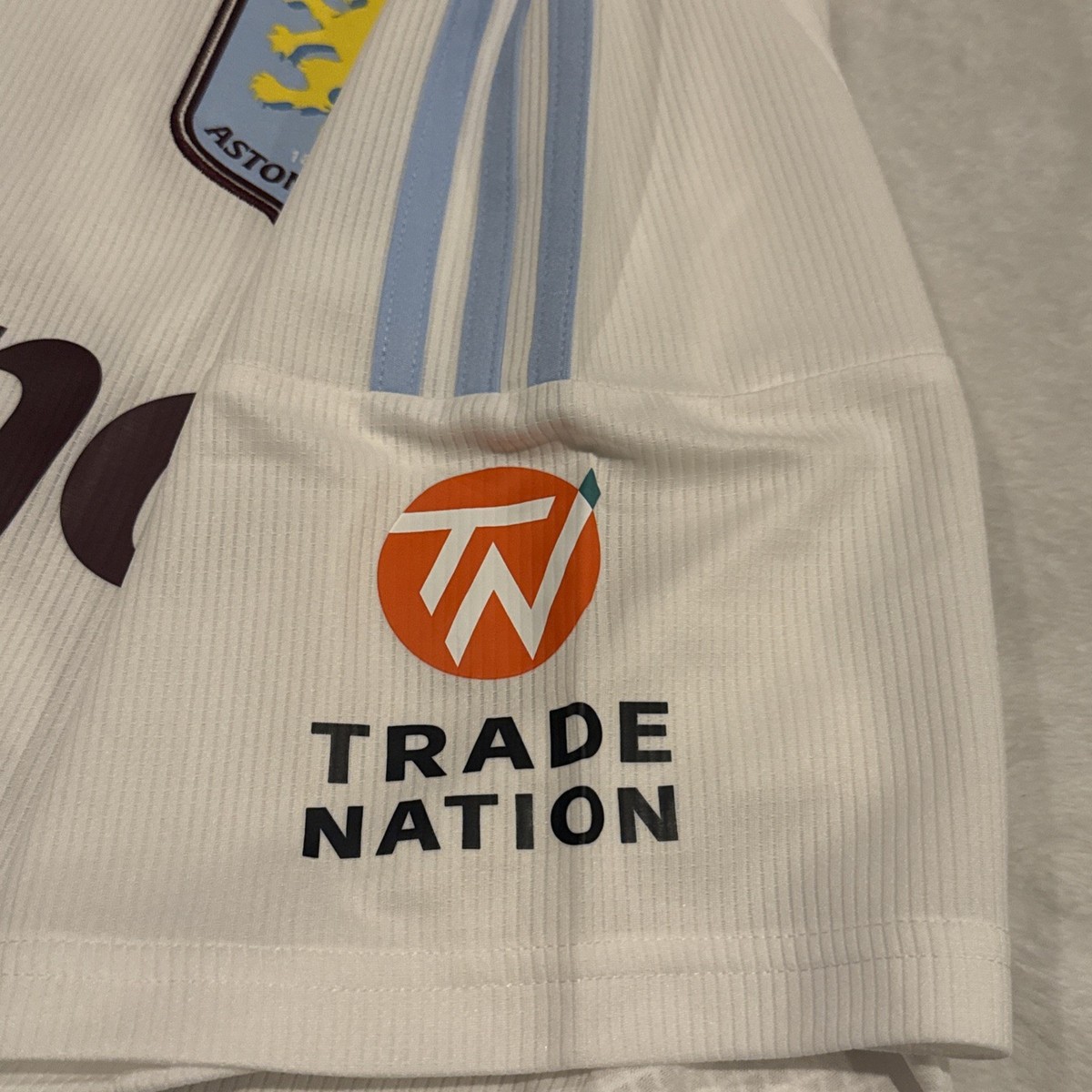 2024-25 Adidas Men's Aston Villa Morgan Rogers Away Soccer Jersey