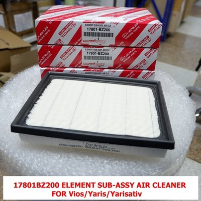17801BZ200 ELEMENT SUB ASSY AIR CLENER FOR VIOS YARIS YARISATIV | eBay