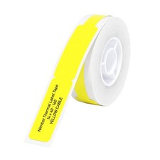 NIIMBOT D11/D110/D101/H1S Thermal Label 12.5x74mm - 65 Labels Per Roll - Yellow