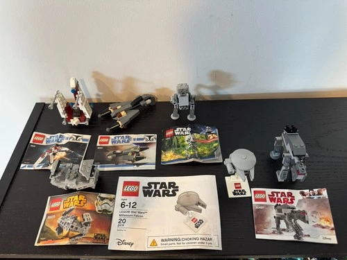 LEGO STAR WARS Six Polybag Set Lot All Complete With Instructions