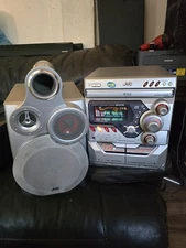 JVC MX-GT700 Gigatube CD Changer Cassette Radio Home Stereo System. WORKS!