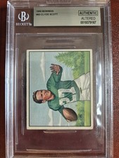 1950 Bowman - Clyde Scott #60 (RC)