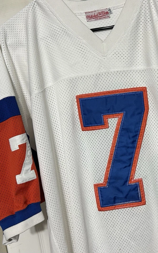 Camiseta deportiva 100 % auténtica John Elway Mitchell & Ness 1983-98 Denver Broncos 54 XL Foto 4 de 4