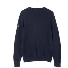 Pull Henri Lloyd Homme 2XL Blanc, Col Rond, Logo Brodé, Tricot épais